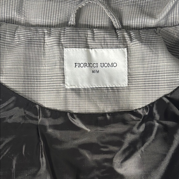 Fioricci Uomo Black and Gray Lightweight technical Jacket - Picture 1 of 8
